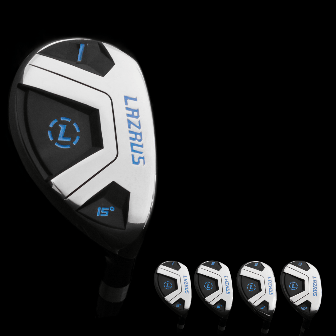 Lazrus Golf LAZ1 Hybrids (SILVER/BLACK)