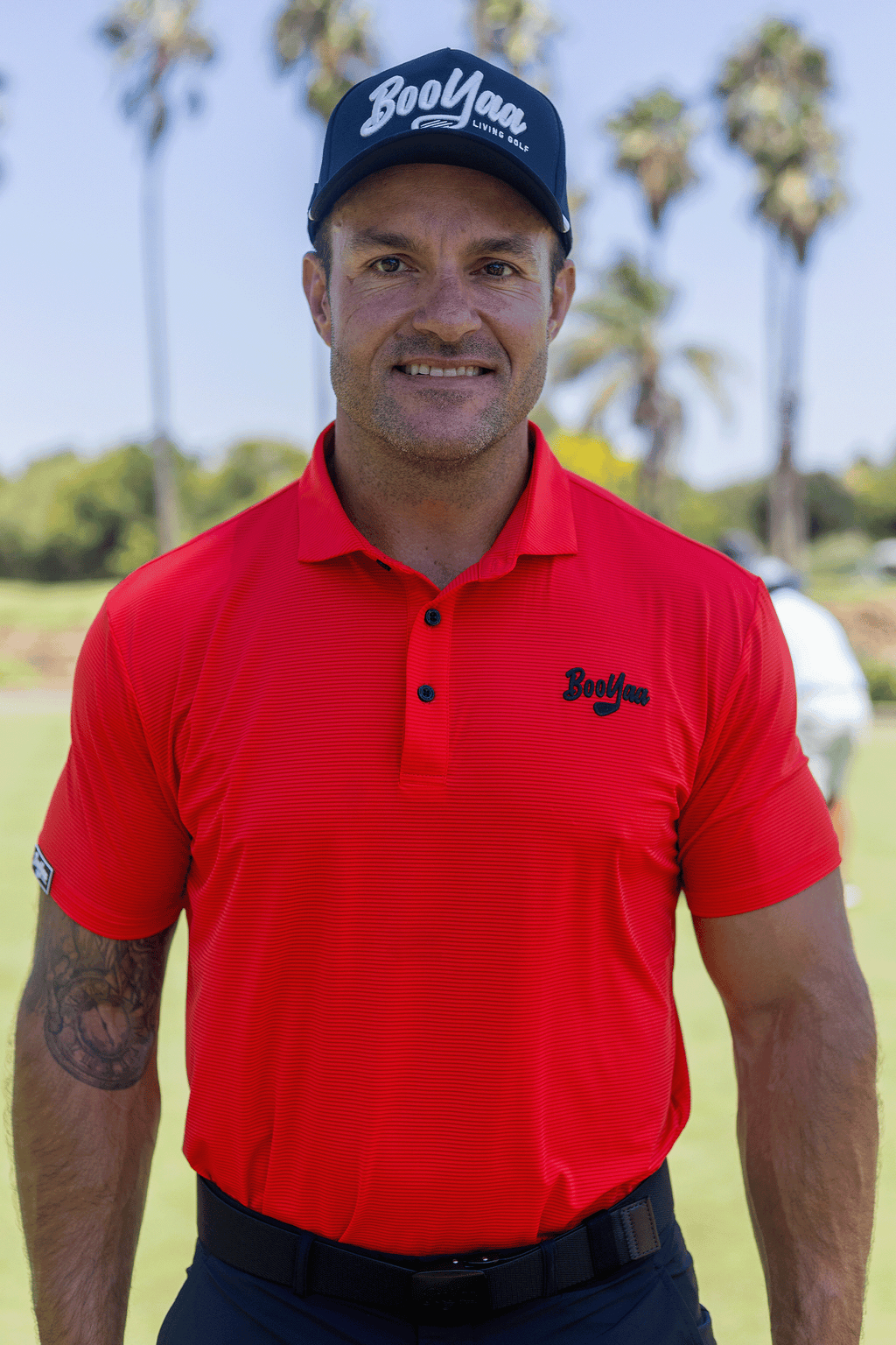 TIGER RED - VINTAGE COLLECTION - BOOYAA GOLF SHIRT