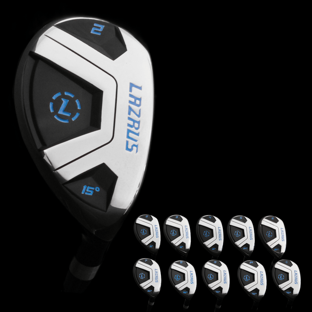 Lazrus Golf LAZ1 Hybrids (SILVER/BLACK)