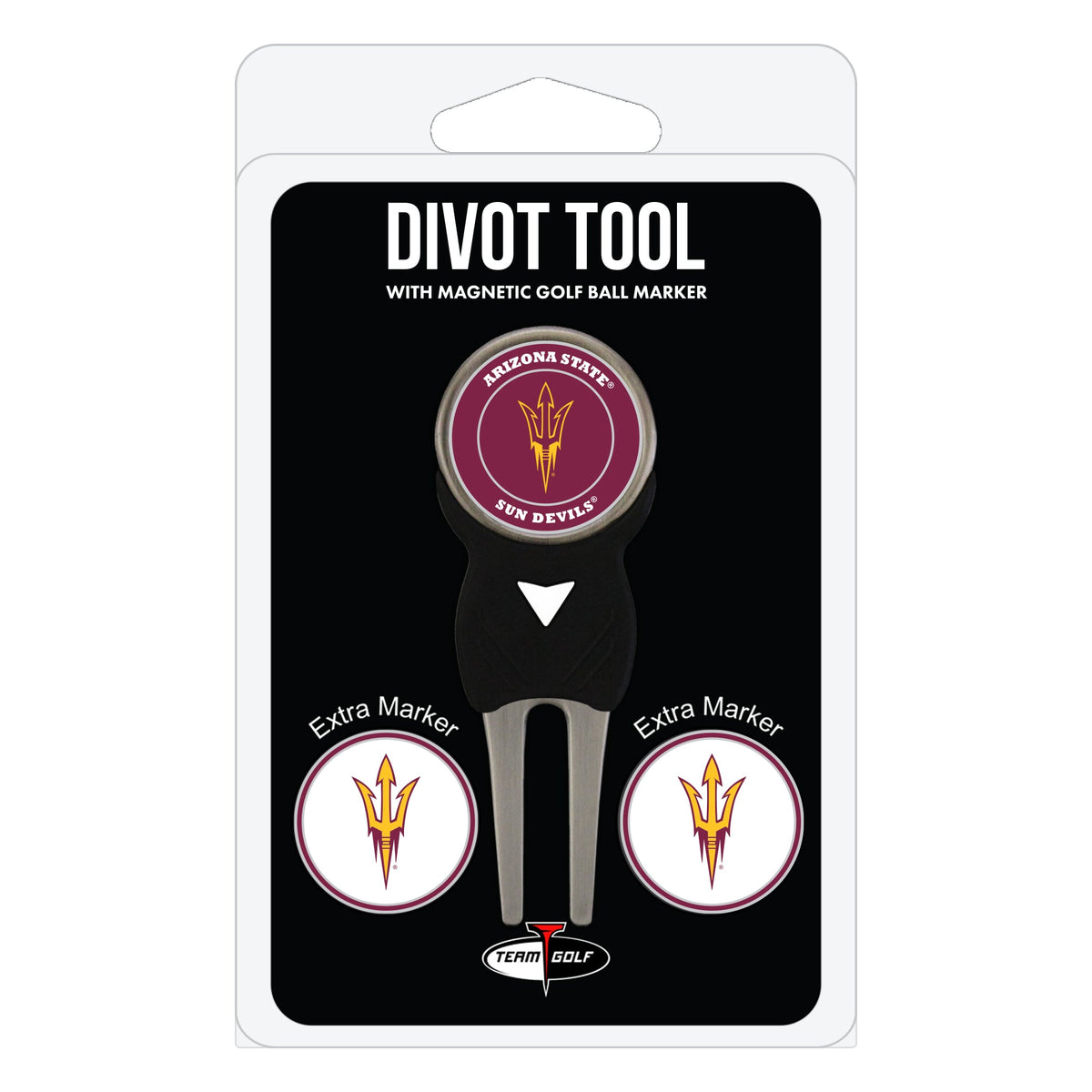 Arizona State Sun Devils Divot Tool + 3 Ball Markers