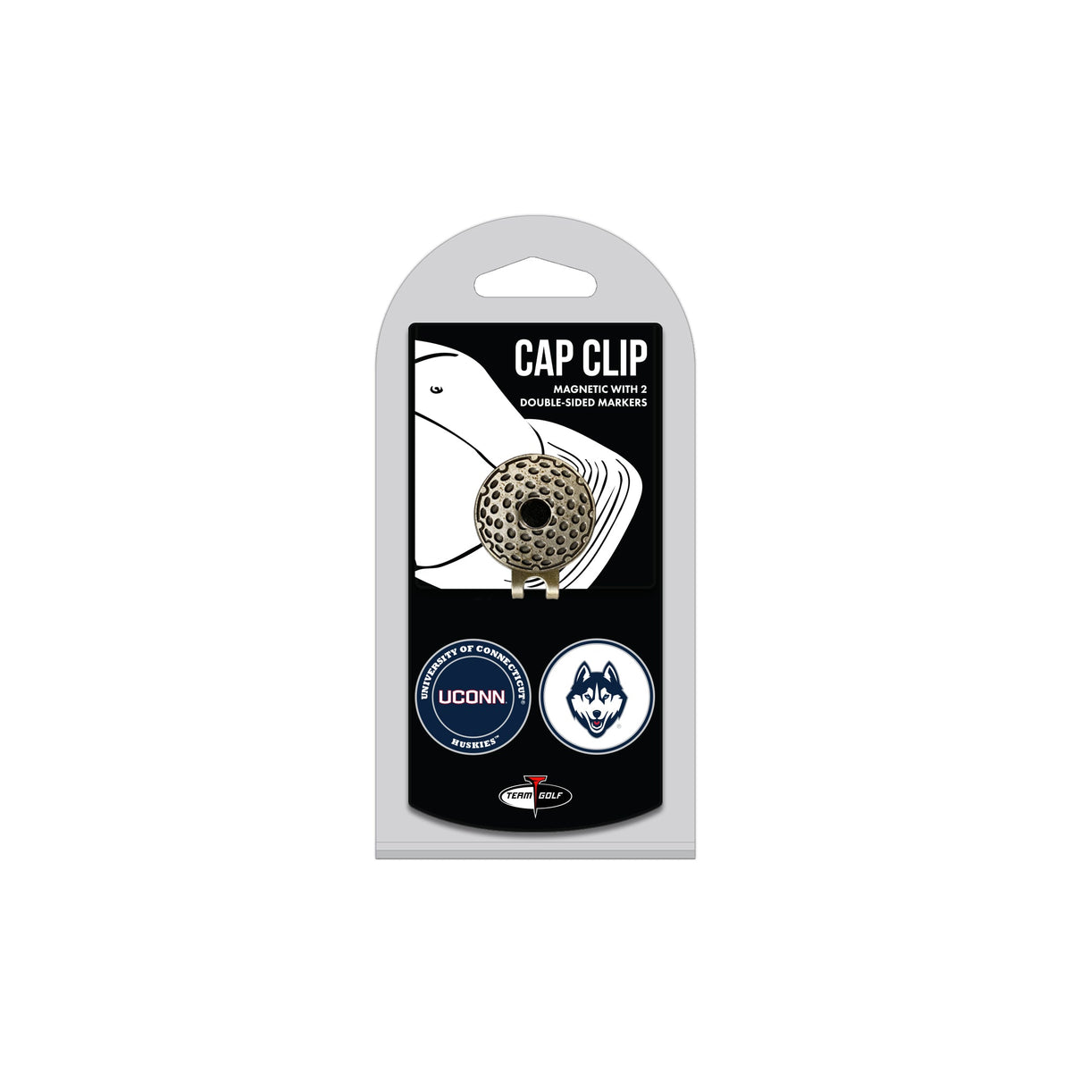 NCAA Hat Clip with 2 Ball Markers