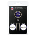 Baltimore Ravens Divot Tool + 3 Ball Markers