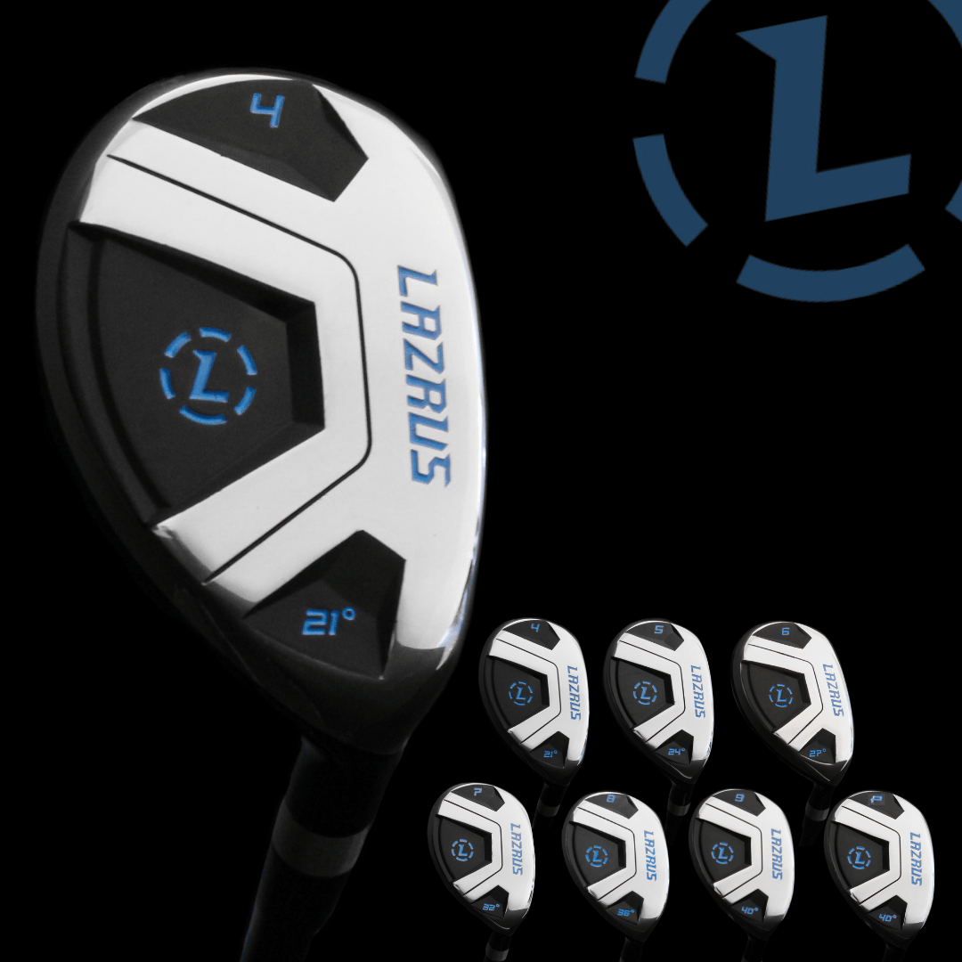 Lazrus Golf LAZ1 Hybrids (SILVER/BLACK)