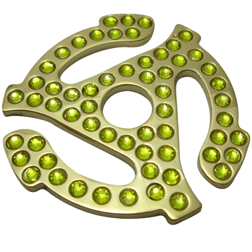 45 RPM Record Adapter Crystal Ball Marker & Hat Clip by ReadyGOLF