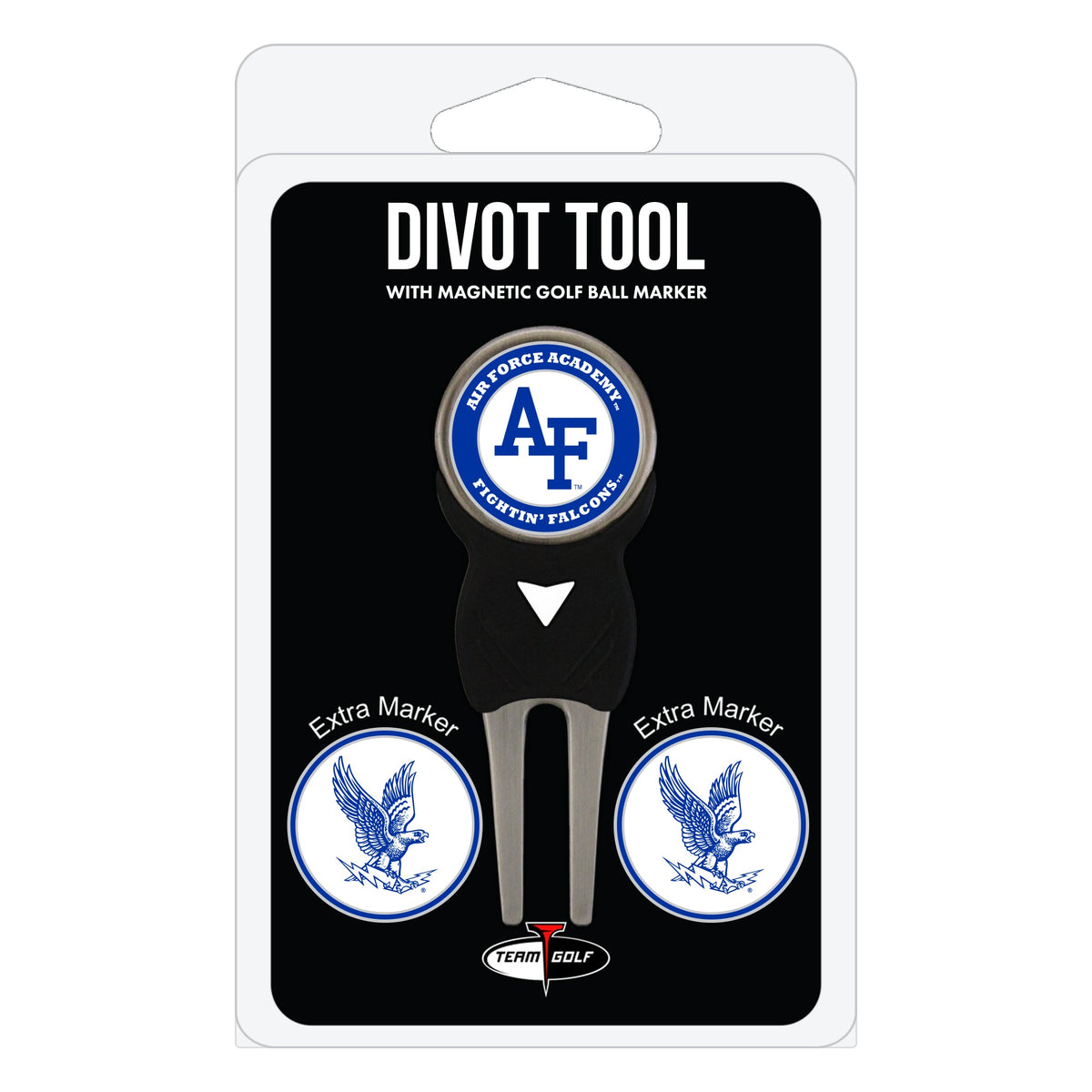Air Force Falcons Divot Tool + 3 Ball Markers
