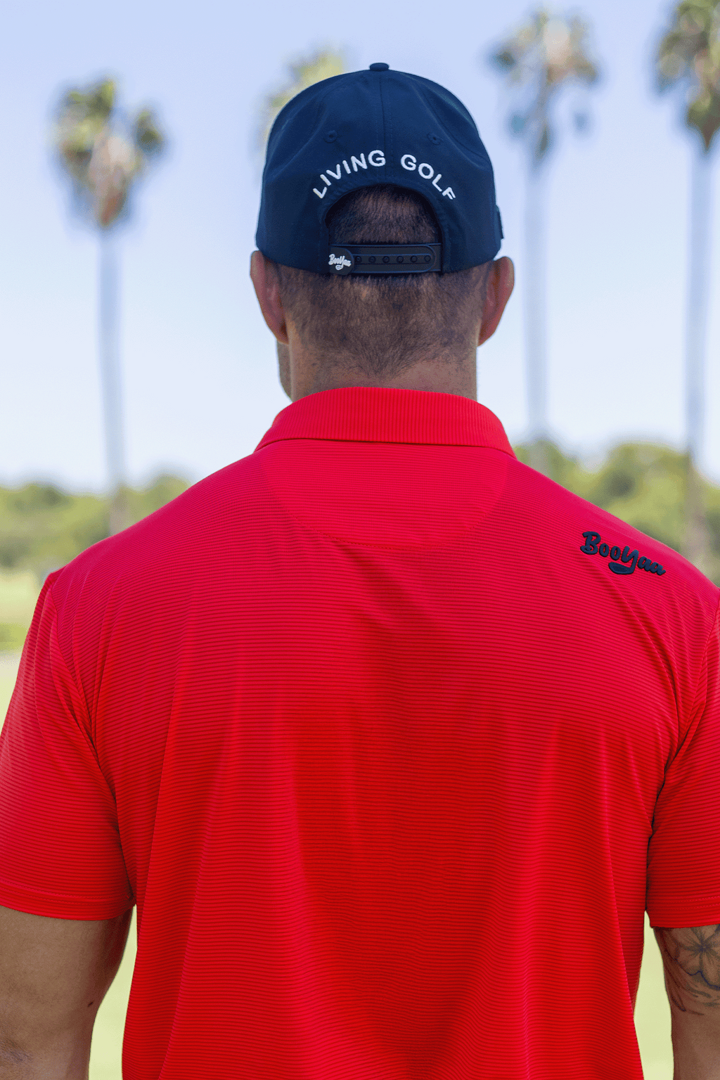 TIGER RED - VINTAGE COLLECTION - BOOYAA GOLF SHIRT