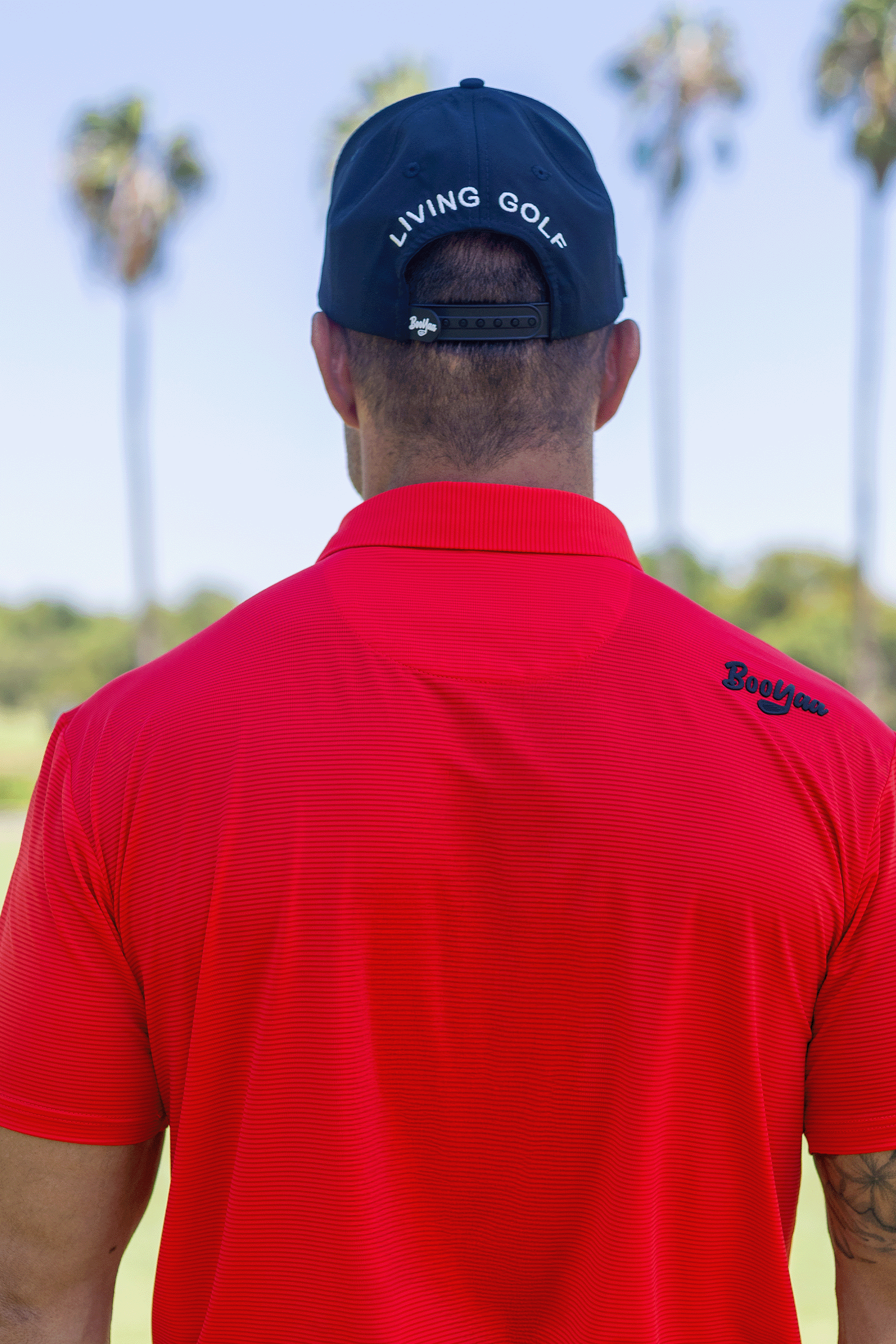 TIGER RED - VINTAGE COLLECTION - BOOYAA GOLF SHIRT