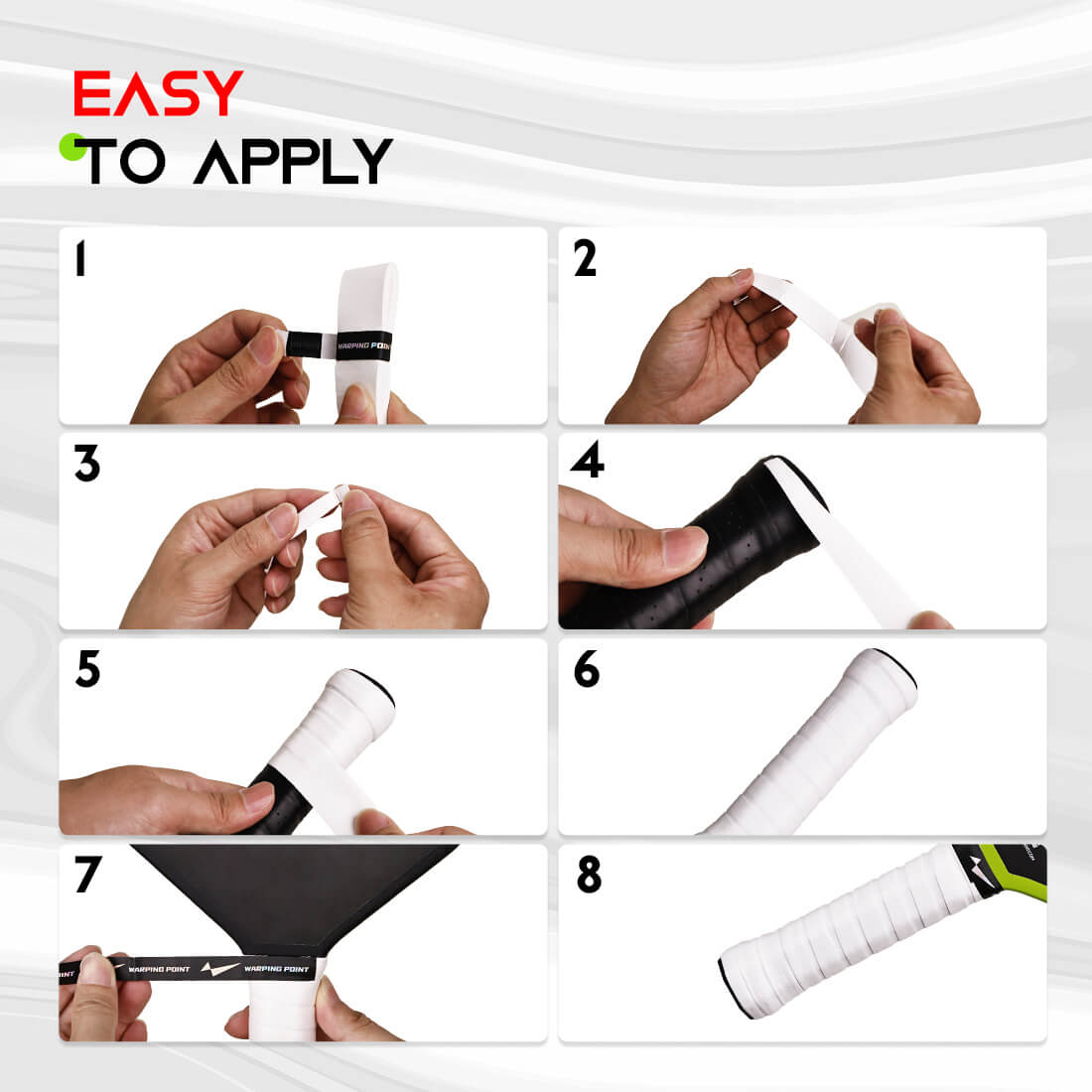 Pickleball Overgrip - White