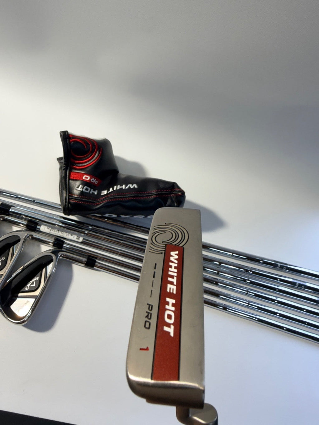 Callaway Edge RH Complete Set Regular Flex Steel 10 Clubs Driver 3W Hyb Putter