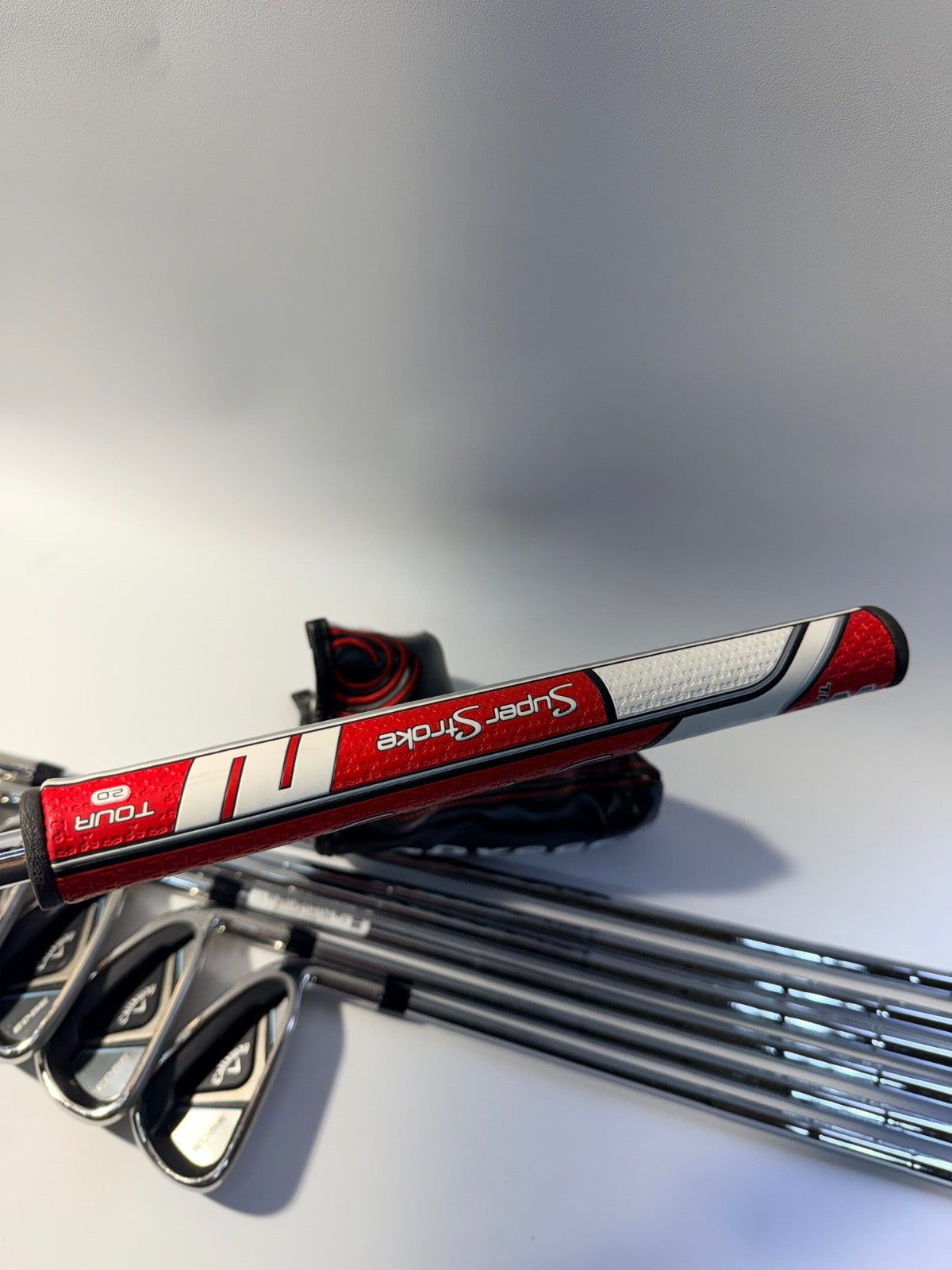 Callaway Edge RH Complete Set Regular Flex Steel 10 Clubs Driver 3W Hyb Putter