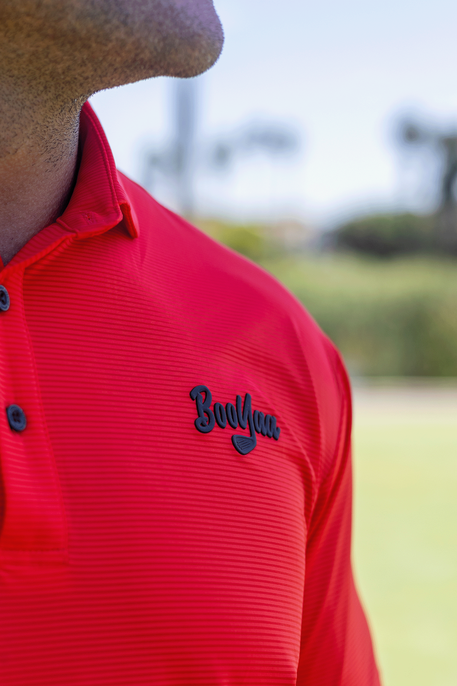 TIGER RED - VINTAGE COLLECTION - BOOYAA GOLF SHIRT