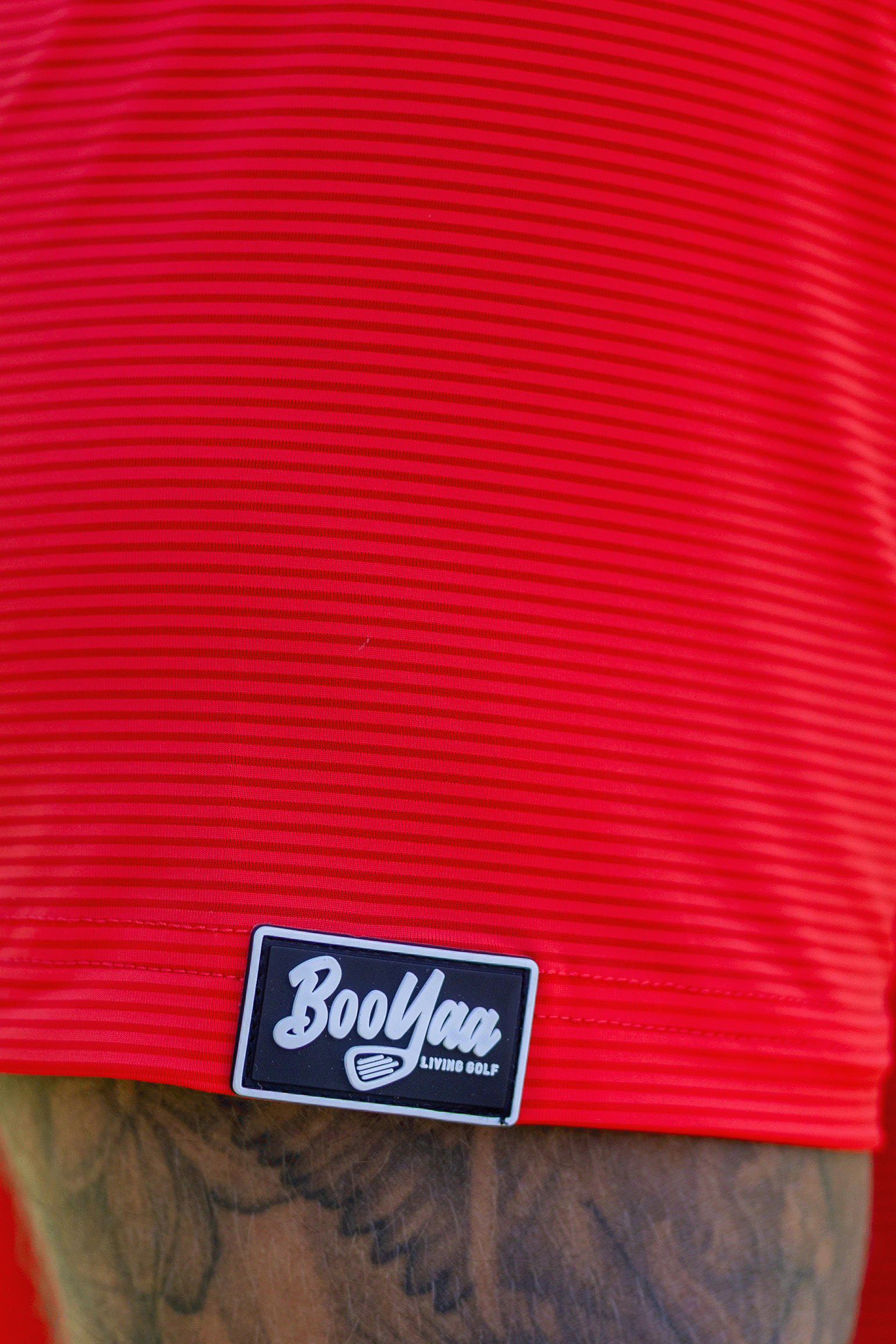 TIGER RED - VINTAGE COLLECTION - BOOYAA GOLF SHIRT