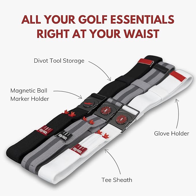 THE BYRD GOLF BELT - Brown