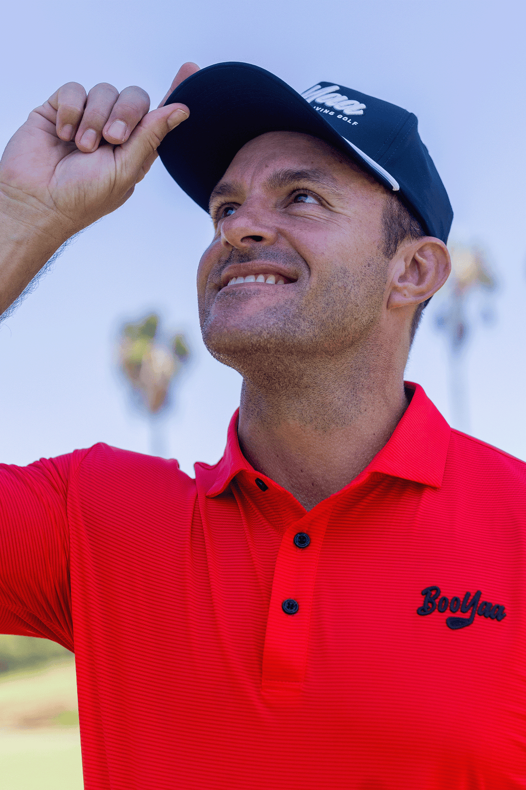 TIGER RED - VINTAGE COLLECTION - BOOYAA GOLF SHIRT