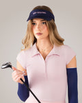 Busy Golfing Navy Sport Visor