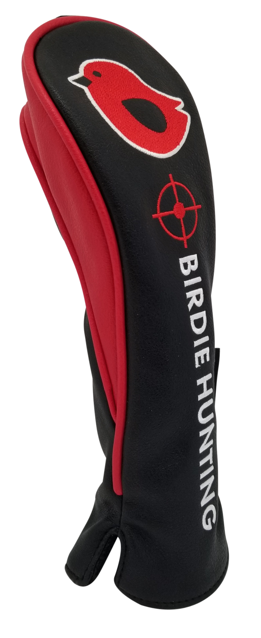 Birdie Hunting Embroidered Red Hybrid Headcover by ReadyGOLF