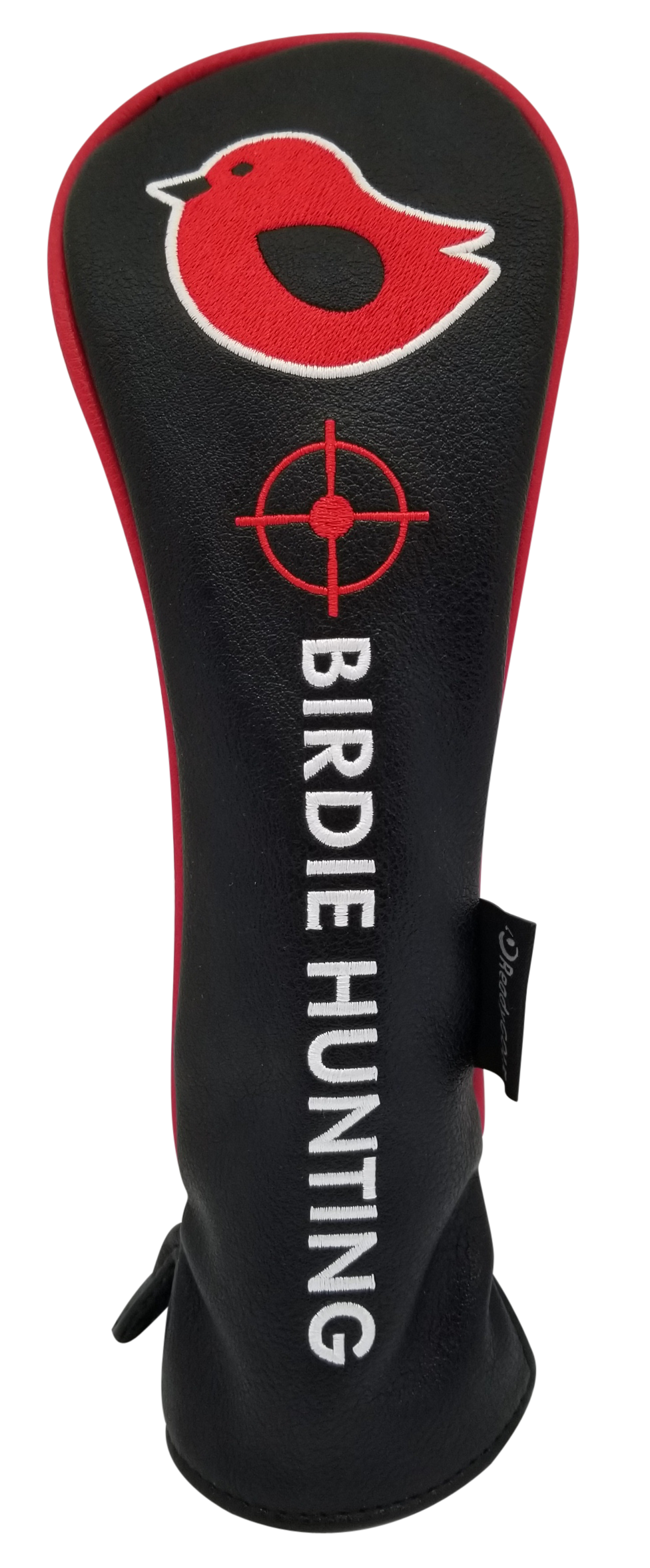 Birdie Hunting Embroidered Red Hybrid Headcover by ReadyGOLF