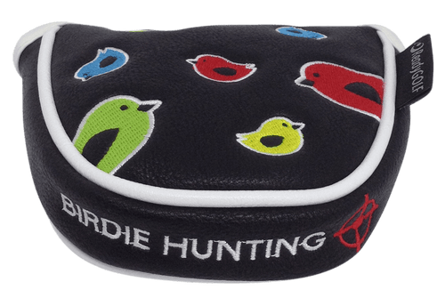 Birdie Hunting Embroidered Putter Cover by ReadyGOLF - Mallet