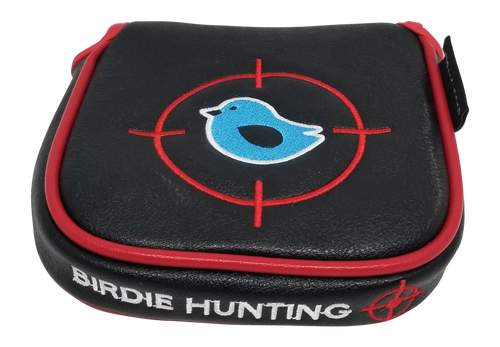 Birdie Hunting (Crosshairs) Embroidered Putter Cover by ReadyGOLF  -  XL Mallet