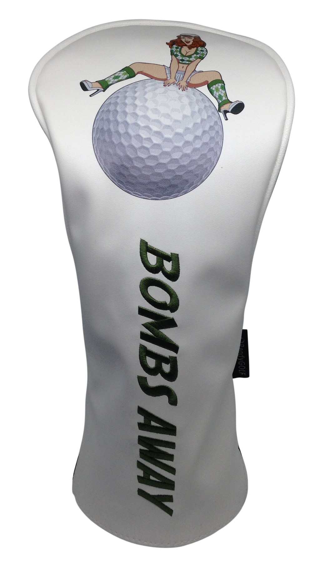 Bombs Away! Embroidered Pinup Driver Headcover by ReadyGOLF