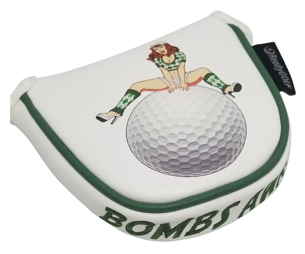Bombs Away! Embroidered Putter Cover - Mallet by ReadyGOLF