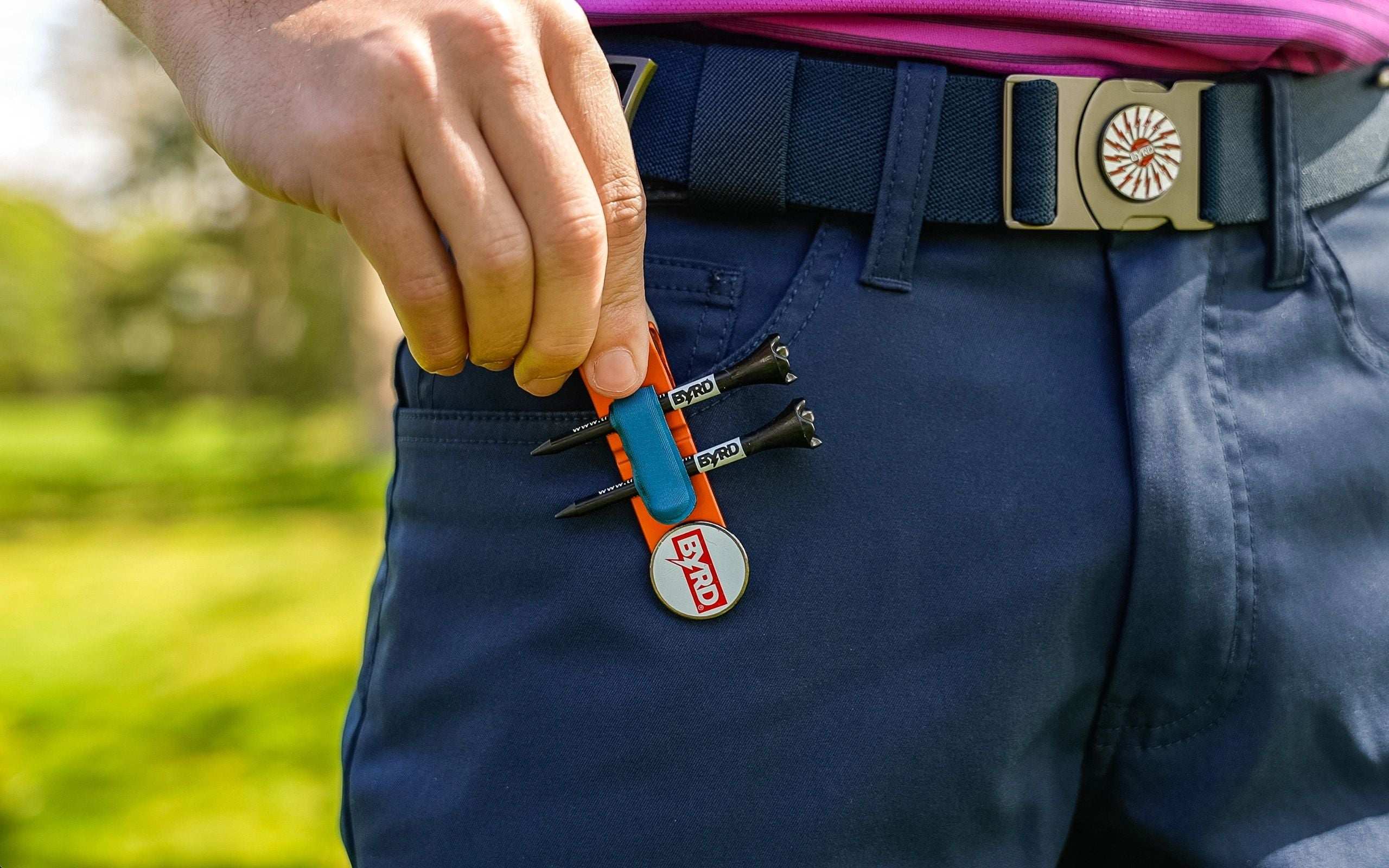 THE BYRD GOLF CLYP - Black