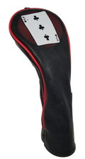 Casino Embroidered Fairway Headcover - 3 of Clubs by ReadyGOLF