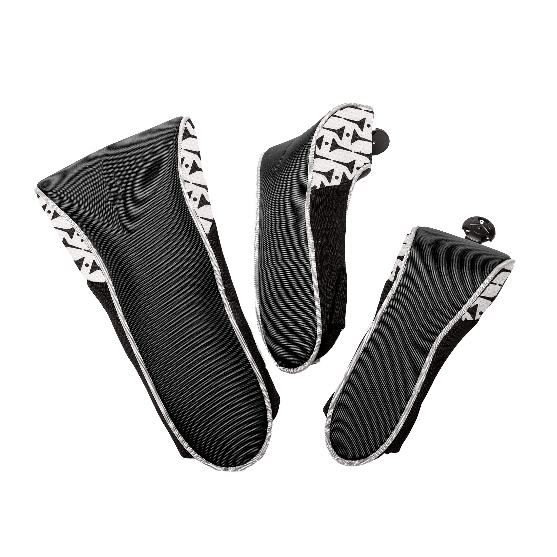 Black Tees 3 Piece Club Cover Set