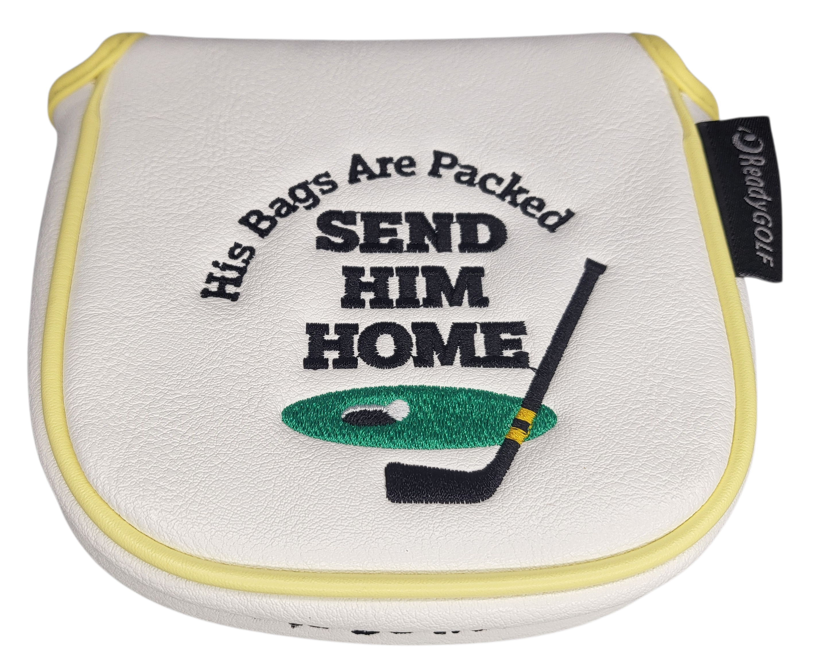 L.A.B. DF3 Embroidered Center Shaft Putter Cover by ReadyGOLF - Send Him Home