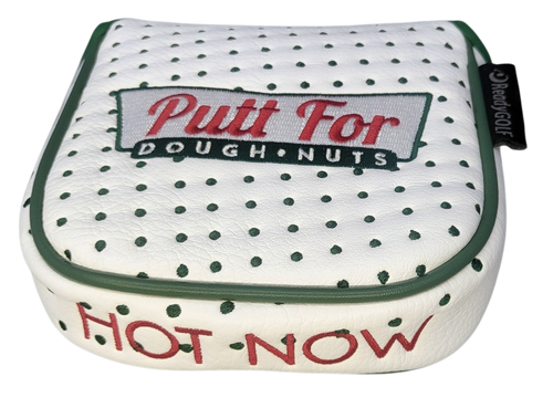 Ai-ONE Square 2 Square Max Center-Shafted Putter Cover by ReadyGOLF - Donut Box (Putt for Dough-Nuts)