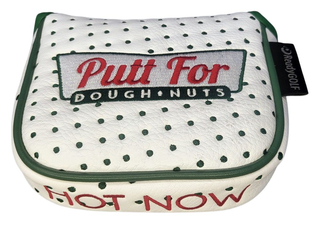 TaylorMade Spider ZT Center-Shafted Putter Cover by ReadyGOLF - Donut Box (Putt for Dough-Nuts)