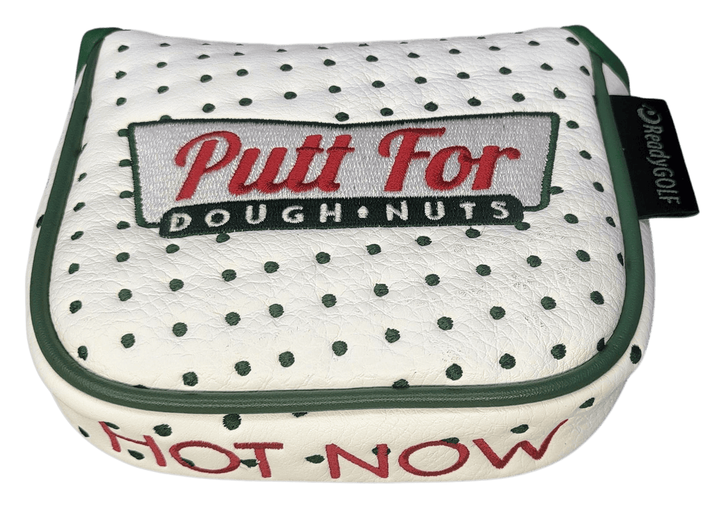 TaylorMade Spider ZT Center-Shafted Putter Cover by ReadyGOLF - Donut Box (Putt for Dough-Nuts)