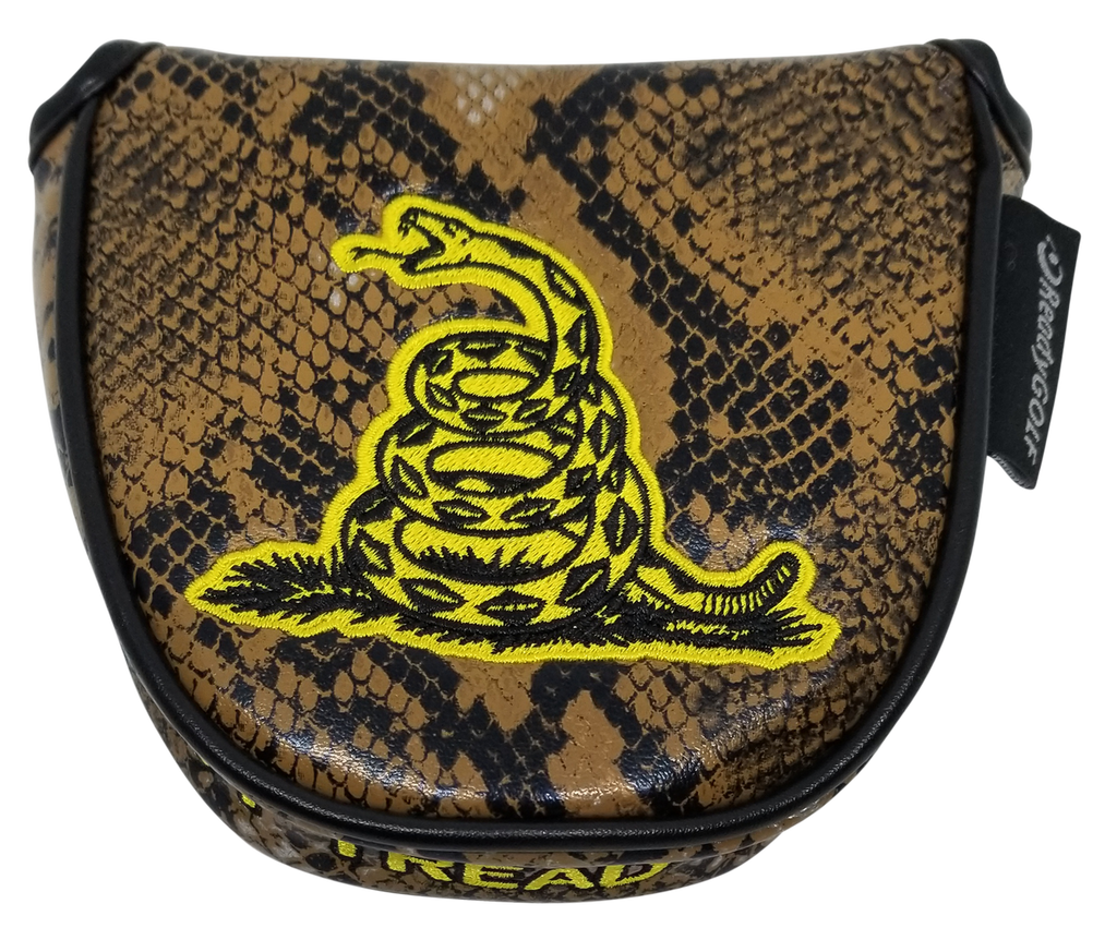Don't Tread On Me Embroidered Putter Cover - Mallet by ReadyGOLF