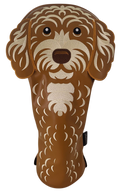 Doodle Embroidered Classic Driver Headcover by ReadyGOLF - Golden