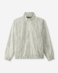 Pullover Piped QTR ZIP - Succulent Green