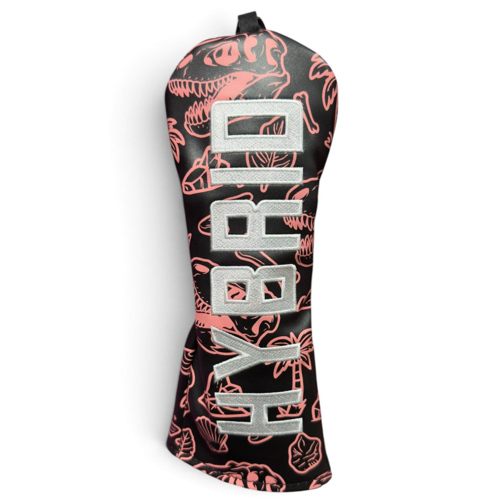 Fossil Fairways Hybrid Headcover – Premium Faux Leather Hybrid Cover – Elastic Fit – Embroidered Letters