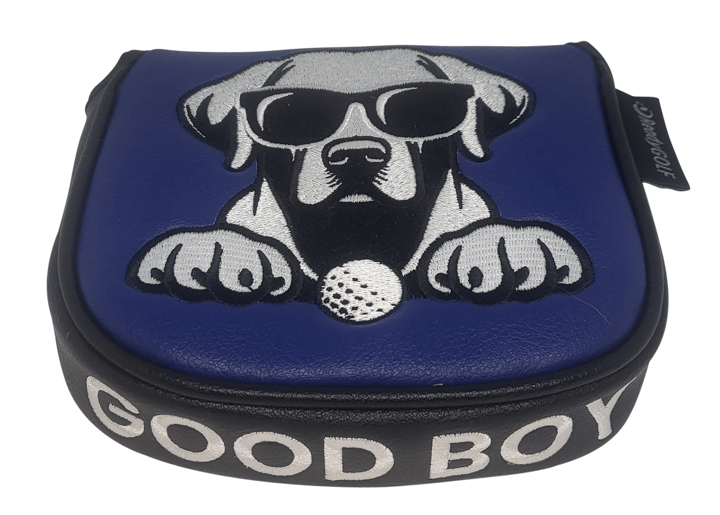 Ai-ONE Square 2 Square Max Center-Shafted Putter Cover by ReadyGOLF - Black Lab - Good Boy
