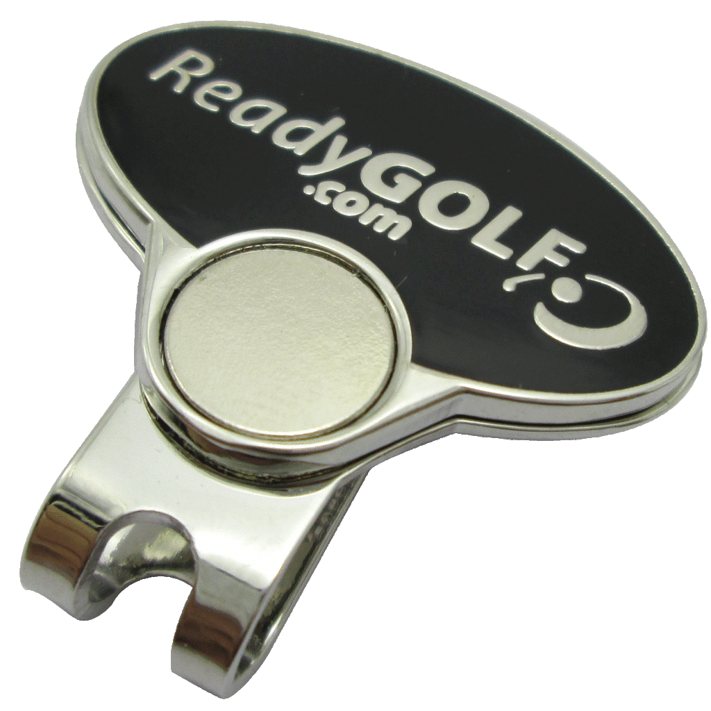 Motorcycle Ball Marker & Hat Clip with Glitter by ReadyGOLF