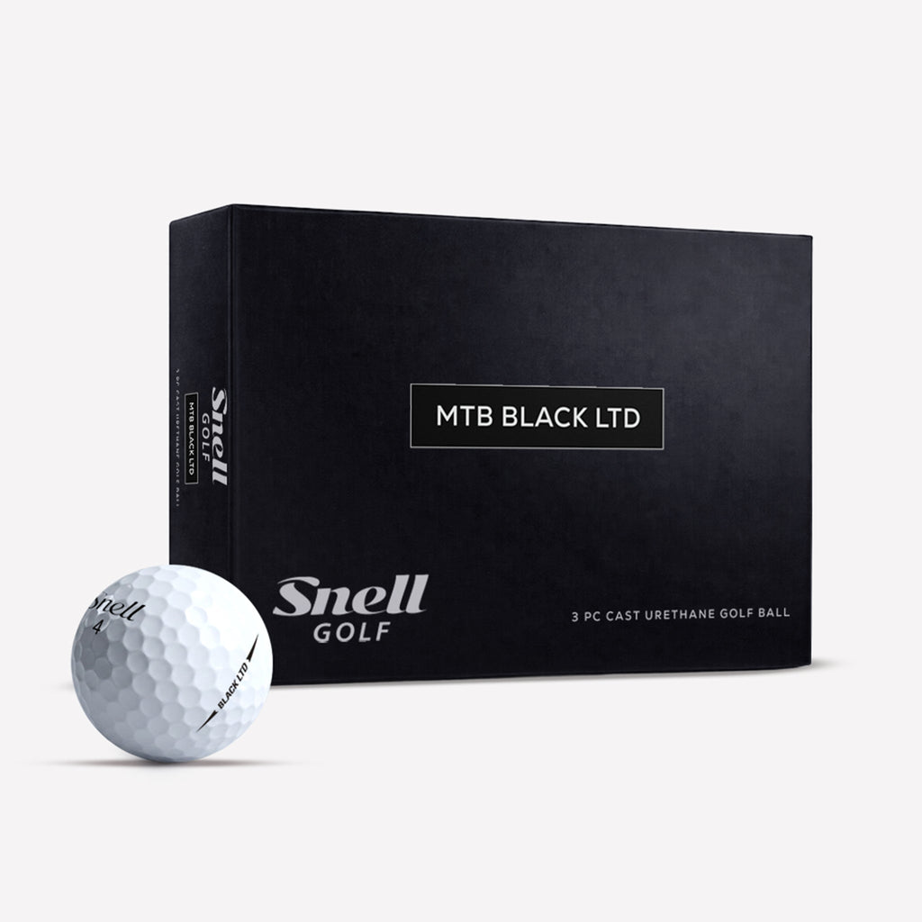 SNELL MTB BLACK LTD GOLF BALL