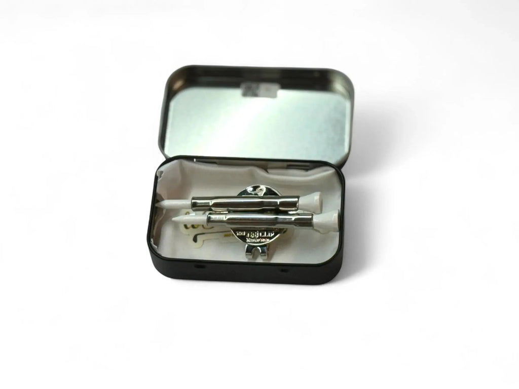 The Tee Clip®: USA Made | Magnetic Golf Multi Tool - Golf Tee Holder, Ball Marker, Putting Alignment & Divot Repair