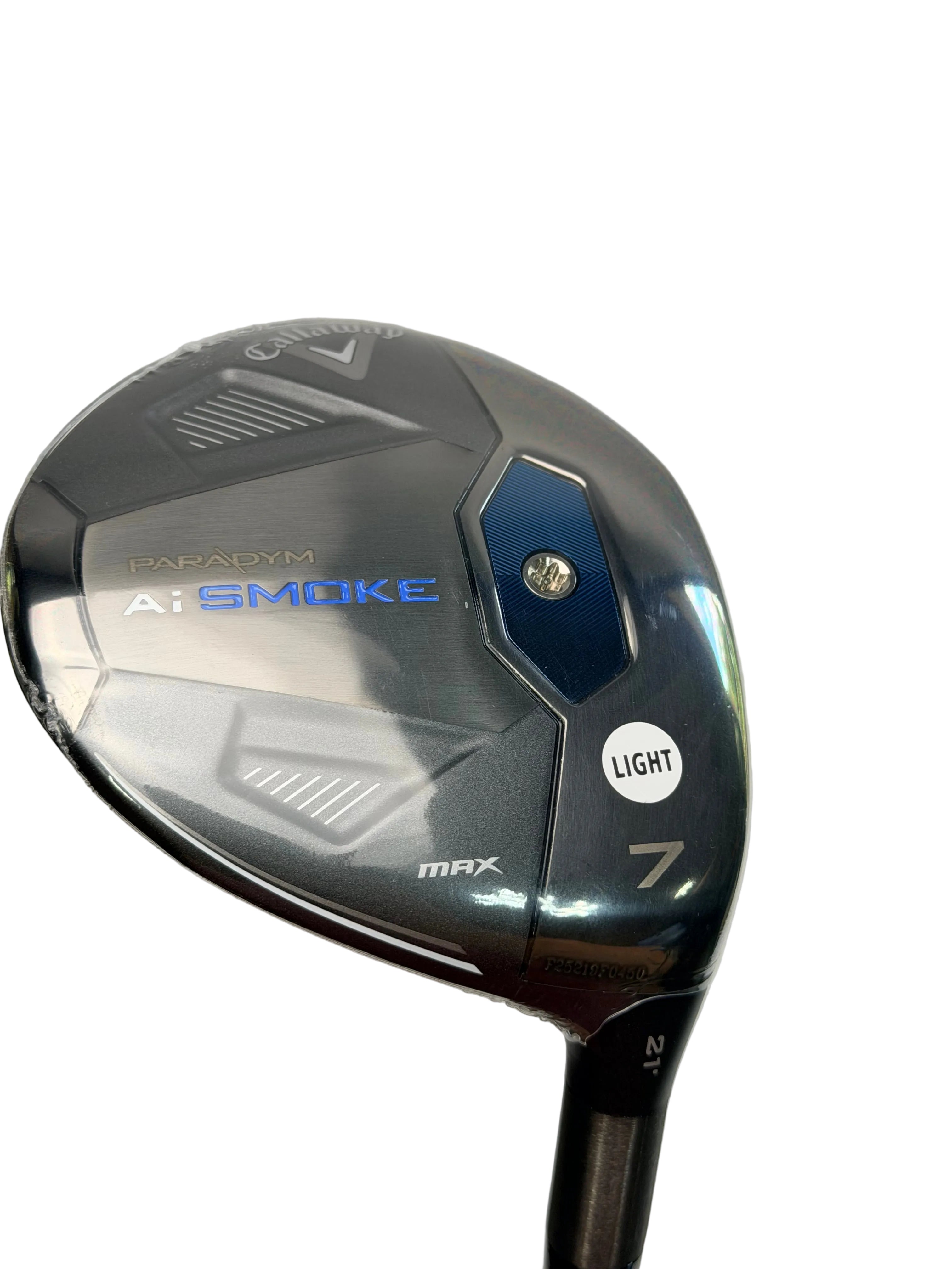 Callaway NEW Ai Smoke Max 7 Wood 21° Cypher Black 50g Senior Flex 42"