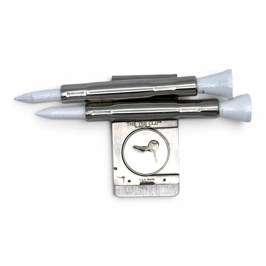 The Tee Clip® Tether V.V – USA Made Patent Pending Belt & Waistband Golf Tee Holder