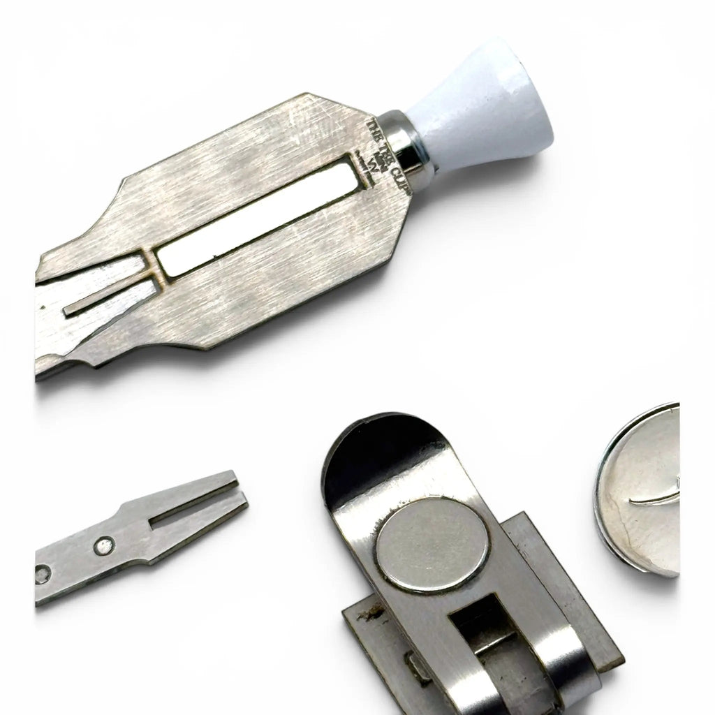 The Tee Clip® MINI V.V – Patent Pending Compact Magnetic Golf Multi-Tool System