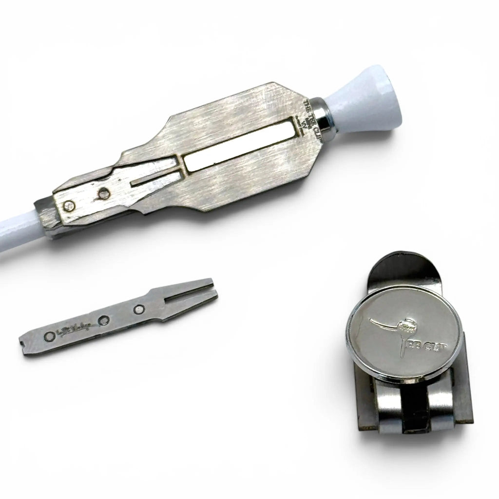The Tee Clip® MINI V.V – Patent Pending Compact Magnetic Golf Multi-Tool System