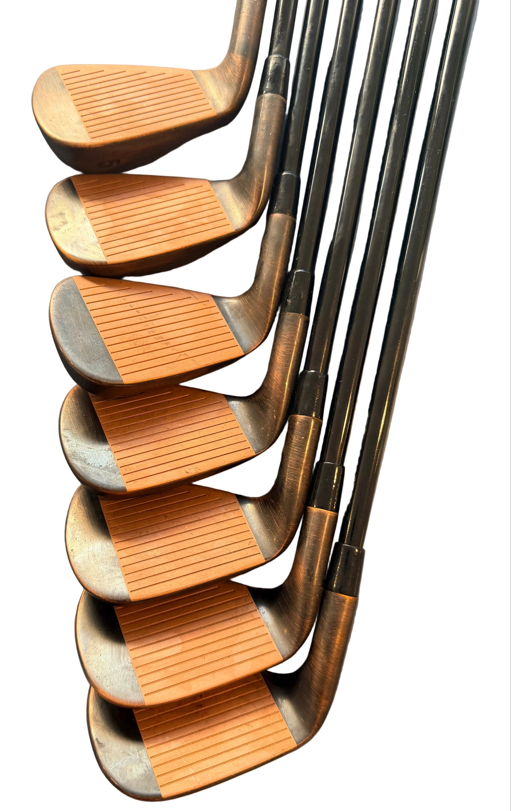 Callaway Apex Ai300 Brushed Copper 5-AW MMT 80g Stiff Flex Irons (Used)
