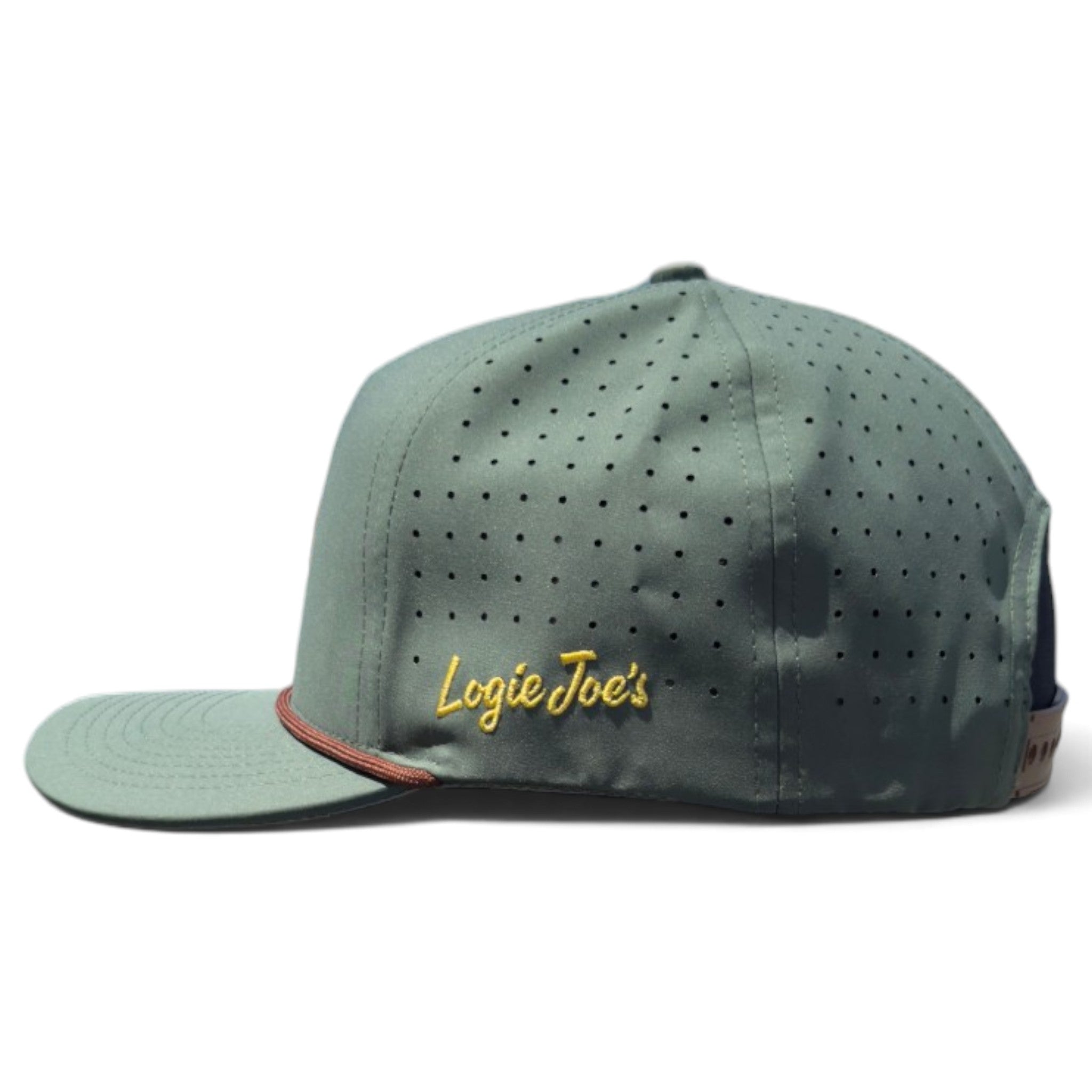 Estero Outpost Golf Hat | Snapback Cap | Built-in Magnetic Ball Marker Holder + Marker Included | Adjustable | Parks & Recreation