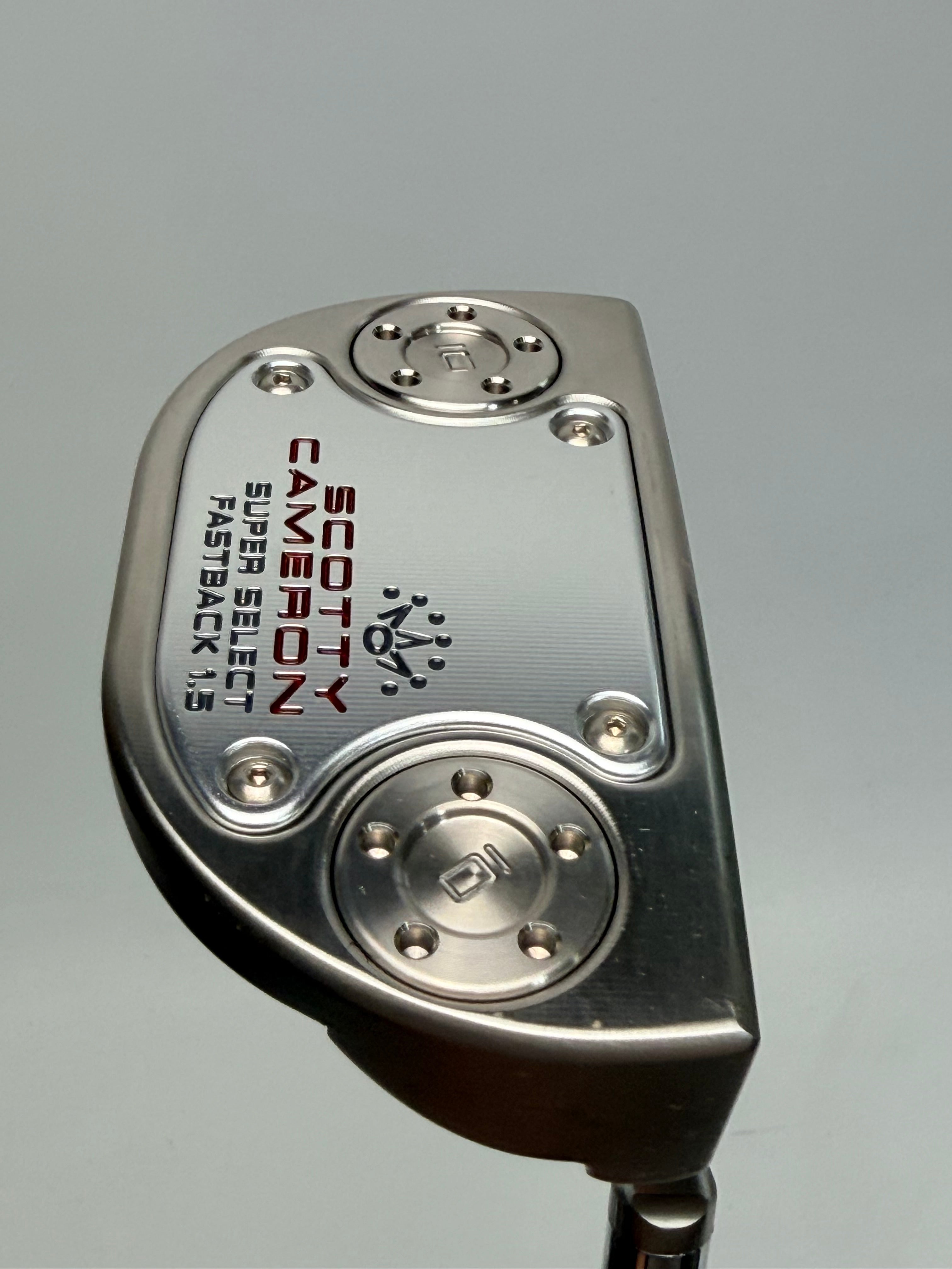 Scotty Cameron Super Select Fastback 1.5 Putter 35" Like New w/ Headcover