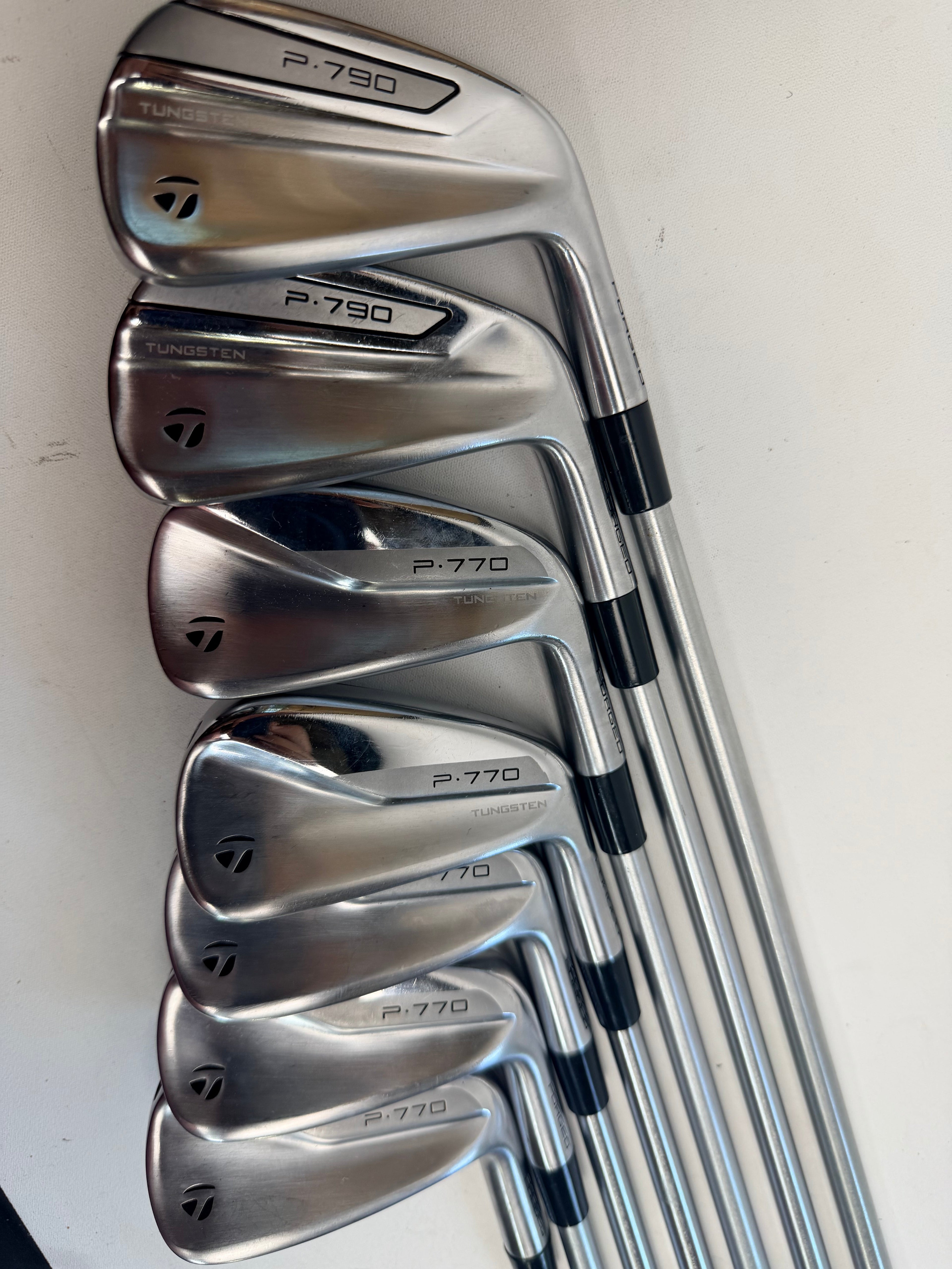 TaylorMade P770/P790 Combo Iron Set 4-PW C-Taper 130 X-Stiff (Used)