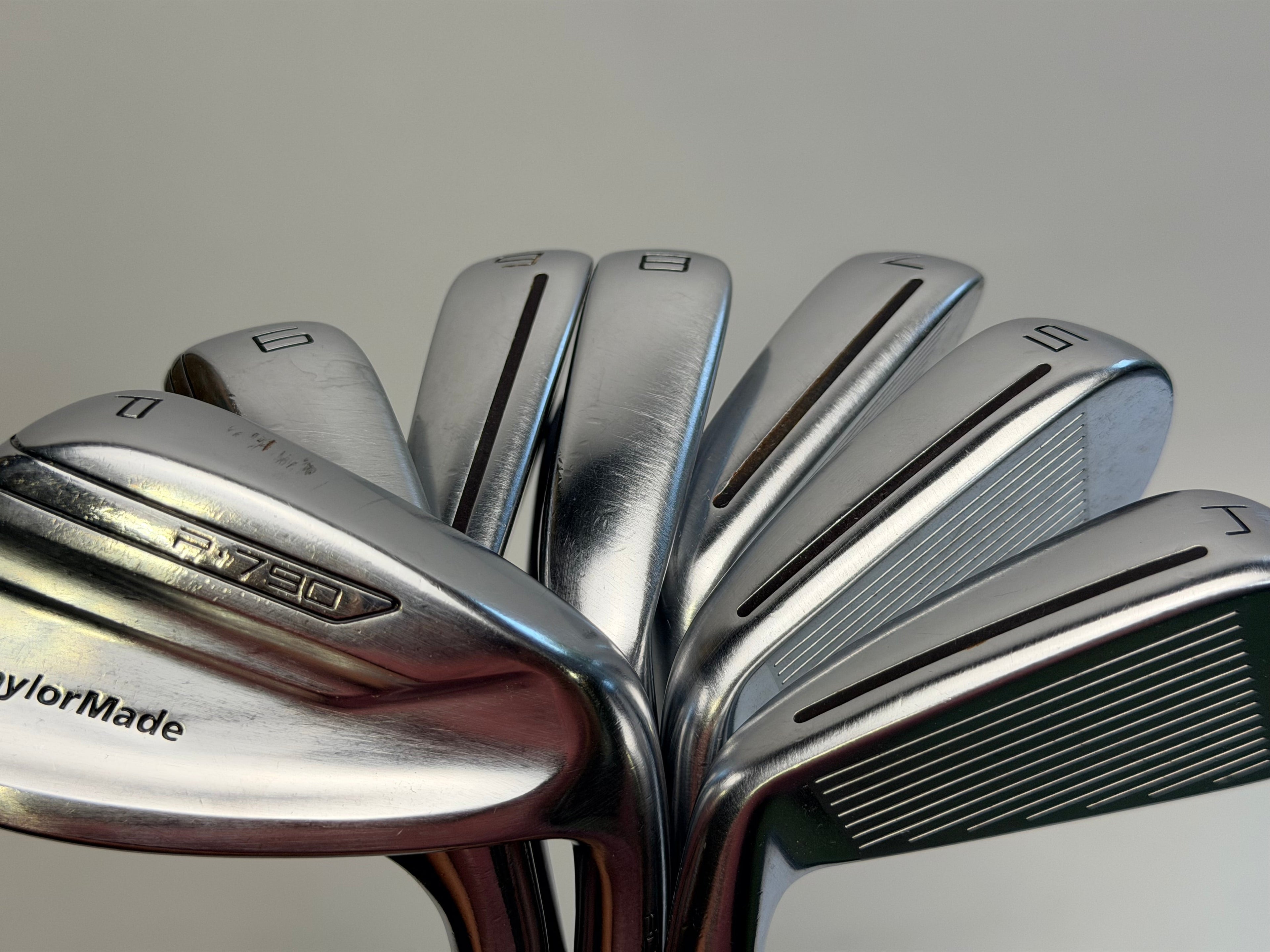 TaylorMade P790 Iron Set 4-PW Dynamic Gold S300 Stiff Flex (Used)
