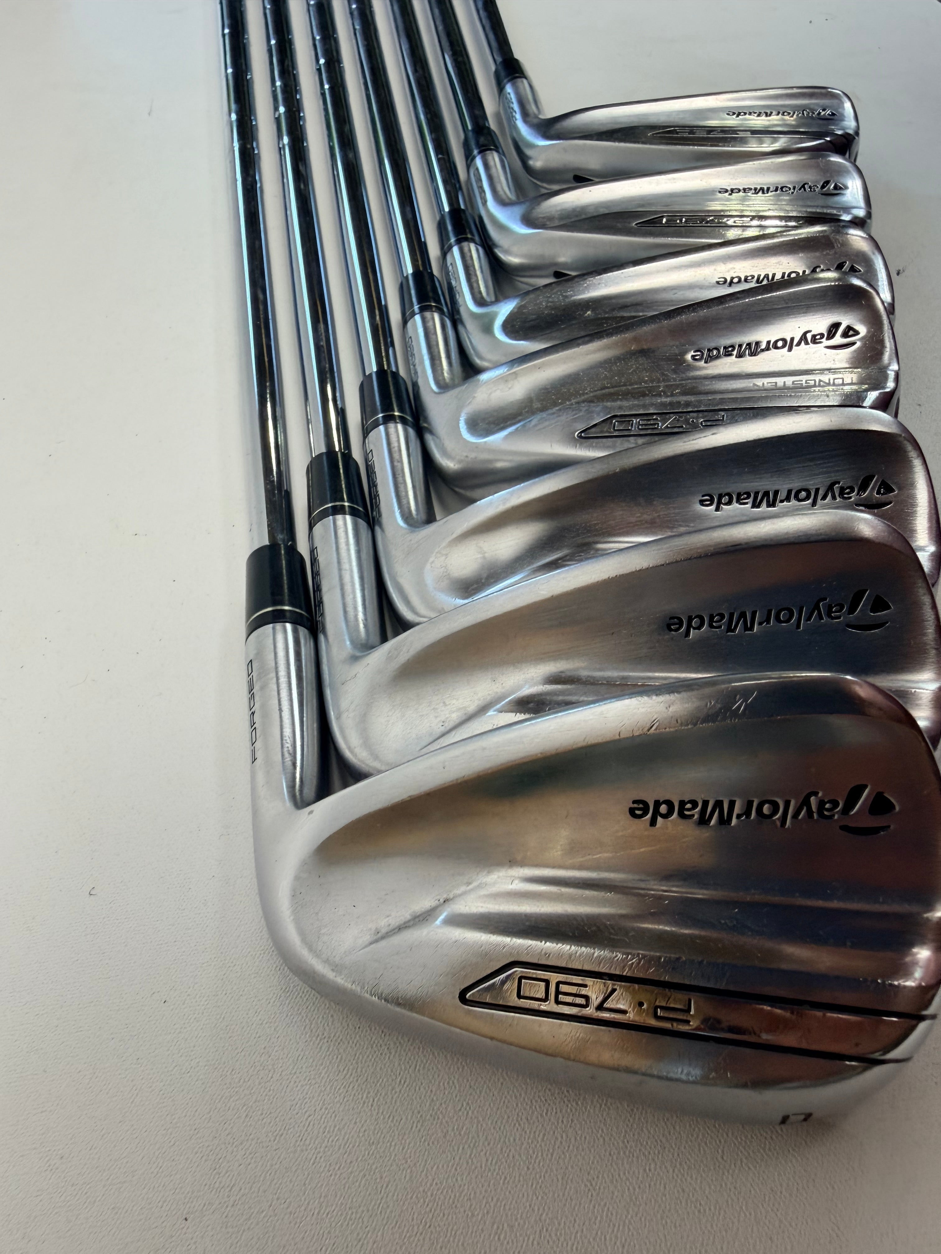 TaylorMade P790 Iron Set 4-PW Dynamic Gold S300 Stiff Flex (Used)